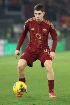 Rome, Italy 02.02.2025 : Matias Soule of Roma during Italian football championship Serie A Enilive 2024-2025 match AS Roma vs SSC Napoli at Stadio Olimpico in Rome on February 2, 2025.  Copyright: xMarcoxIacobucci IPAxSportx xipa-agency.netx xx IPA_53561989 IPA_Agency_IPA53561989