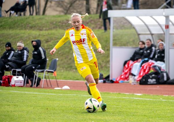 Soccer, Women, Test match, Season 2024 2025, 1 FC Union Berlin FC Schlieren 13 0 , Elli Seiro 1 Women 1 FC Union , 02 02 2025, Copyright: xMatthiasxKochx