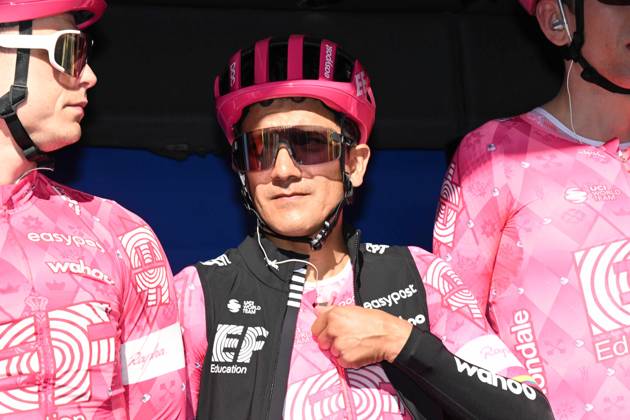 05-02-2025 Etoile De Besseges; Tappa 01 Bellegarde - Bellegarde; 2025, Ef Education - Easypost; Carapaz Antonio, Richard Antonio; Bellegarde; 
