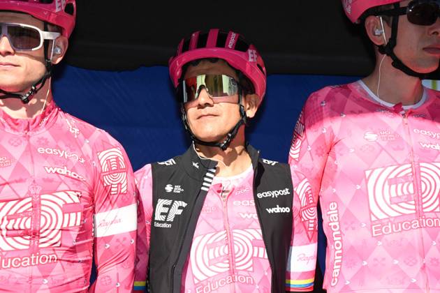 05-02-2025 Etoile De Besseges; Tappa 01 Bellegarde - Bellegarde; 2025, Ef Education - Easypost; Carapaz Antonio, Richard Antonio; Bellegarde; 