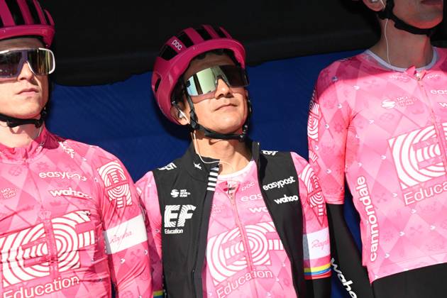 05-02-2025 Etoile De Besseges; Tappa 01 Bellegarde - Bellegarde; 2025, Ef Education - Easypost; Carapaz Antonio, Richard Antonio; Bellegarde; 