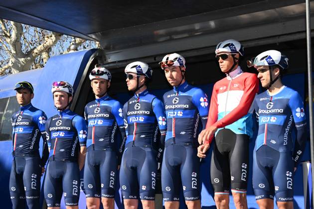 05-02-2025 Etoile De Besseges; Tappa 01 Bellegarde - Bellegarde; 2025, Groupama - Fdj; Geniets, Kevin; Bellegarde; 