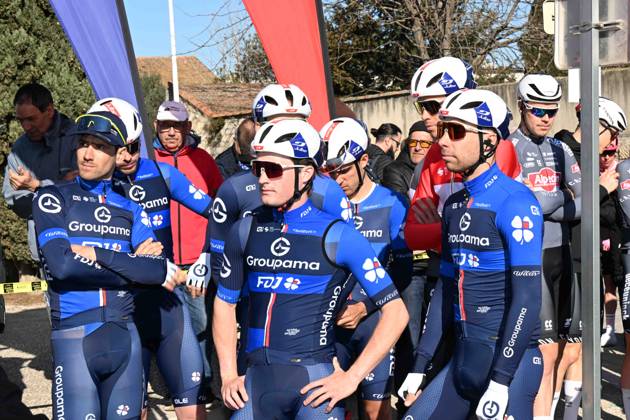05-02-2025 Etoile De Besseges; Tappa 01 Bellegarde - Bellegarde; 2025, Groupama - Fdj; Bellegarde; 