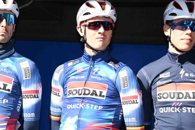 05-02-2025 Etoile De Besseges; Tappa 01 Bellegarde - Bellegarde; 2025, Soudal - Quick Step; Lampaert, Yves; Bellegarde; 