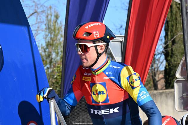 05-02-2025 Etoile De Besseges; Tappa 01 Bellegarde - Bellegarde; 2025, Lidl - Trek; Pedersen, Mads; Bellegarde; 