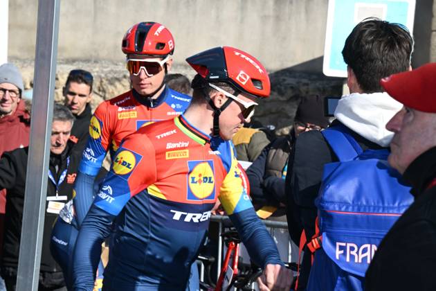 05-02-2025 Etoile De Besseges; Tappa 01 Bellegarde - Bellegarde; 2025, Lidl - Trek; Pedersen, Mads; Bellegarde; 