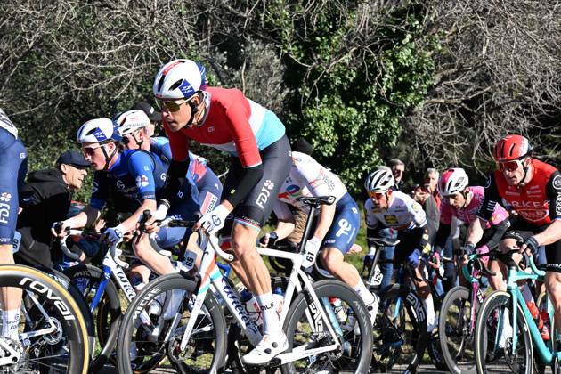 05-02-2025 Etoile De Besseges; Tappa 01 Bellegarde - Bellegarde; 2025, Groupama - Fdj; Geniets, Kevin; Cote De La Tour; 