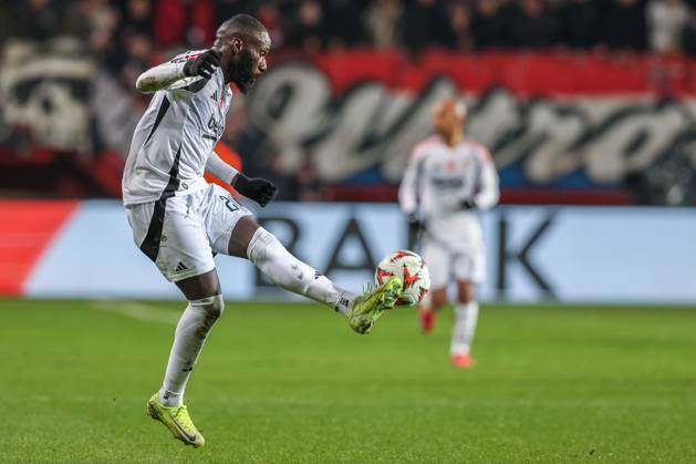Soccer UEFA Europa League Matchday 8 FC Twente Enschede Besiktas JK on 30 01 2025 at Arena De Grolsch Veste in Enschede Arthur Masuaku Istanbul xJRx