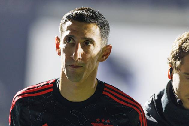 Angel Di Maria seen during Liga Portugal game between teams of CF Estrela Amadora and SL Benfica at Estadio Jose Gomes (Maciej Rogowski) Amadora Estadio Jose Gomes Portugal Copyright: xMaciejxRogowskix estrelaslb2425-151
