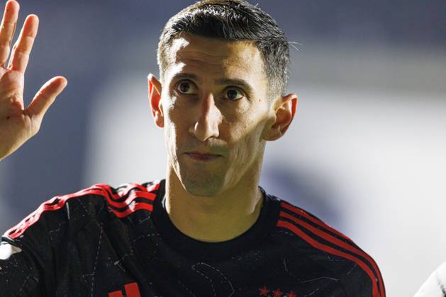 Angel Di Maria seen during Liga Portugal game between teams of CF Estrela Amadora and SL Benfica at Estadio Jose Gomes (Maciej Rogowski) Amadora Estadio Jose Gomes Portugal Copyright: xMaciejxRogowskix estrelaslb2425-152