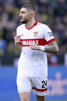 CHABOT Julian Team VfB Stuttgart DFL Bundesliga Season 2024 2025 BL Match Borussia Dortmund VfB Stuttgart 1 2 on 08 02 2025 in Dortmund DFL REGULATIONS PROHIBIT ANY USE OF PHOTOGRAPHS as IMAGE SEQUENCES and or QUASI VIDEO Copyright: xLacixPerenyix