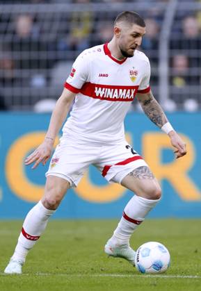 CHABOT Julian Team VfB Stuttgart DFL Bundesliga Season 2024 2025 BL Match Borussia Dortmund VfB Stuttgart 1 2 on 08 02 2025 in Dortmund DFL REGULATIONS PROHIBIT ANY USE OF PHOTOGRAPHS as IMAGE SEQUENCES and or QUASI VIDEO Copyright: xLacixPerenyix