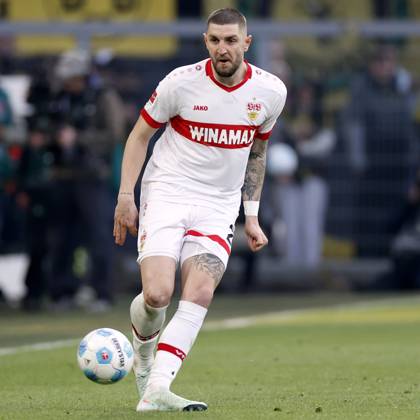 CHABOT Julian Team VfB Stuttgart DFL Bundesliga Season 2024 2025 BL Match Borussia Dortmund VfB Stuttgart 1 2 on 08 02 2025 in Dortmund DFL REGULATIONS PROHIBIT ANY USE OF PHOTOGRAPHS as IMAGE SEQUENCES and or QUASI VIDEO Copyright: xLacixPerenyix