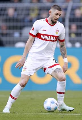 CHABOT Julian Team VfB Stuttgart DFL Bundesliga Season 2024 2025 BL Match Borussia Dortmund VfB Stuttgart 1 2 on 08 02 2025 in Dortmund DFL REGULATIONS PROHIBIT ANY USE OF PHOTOGRAPHS as IMAGE SEQUENCES and or QUASI VIDEO Copyright: xLacixPerenyix