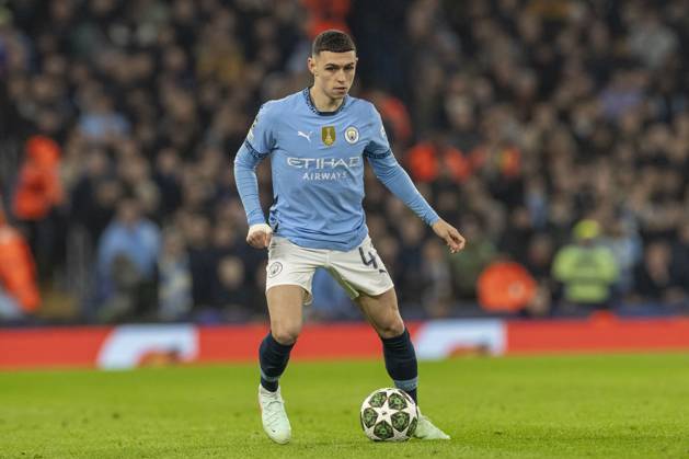 Manchester City v Real Madrid C.F. - UEFA Champions League 2024 25 League Knockout Play-off First Leg Phil Foden 47 of Manchester City F.C. is in action during the UEFA Champions League 2024 25 Knockout Phase Play Off 1st Leg match between Manchester City and Real Madrid at the Etihad Stadium in Manchester, England, on February 11, 2025. Manchester Manchester United, ManU Kingdom Copyright: xMIxNewsx originalFilename:fletcher-manchest250211_npDhQ