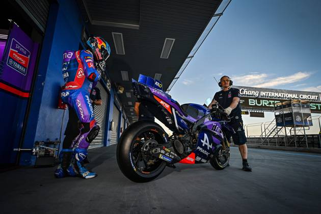 MOTO - MOTO GP - TESTS BURIRAM 2025 OLIVEIRA Miguel (prt), Prima Pramac Racing, Yamaha YZR-M1, portrait during the Thailand MotoGP Test on the Chang International Circuit from February 12 to 13, 2025 in Buriram, Thailand - BuriramThailand Copyright: xGIGIxSOLDANOx