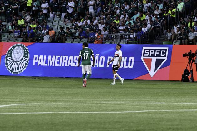 Match between Palmeiras and Sao Paulo for the Sao Paulo championship Sao paulo (sp), 02 16 2025 - paulistao palmeiras vs sao paulo - facundo torres during the match between palmeiras and sao paulo, valid for the 10th round of the 2025 paulista football championship, on the night of this sunday, february 16, 2025, at allianz parque, in sao paulo-sp (Foto: Leco Viana Thenews2 imago images) SPO Copyright: xLecoxVianax
