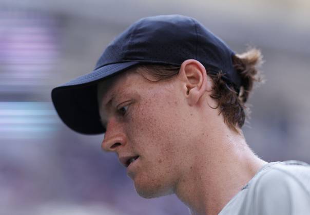 February 16, 2025, Flushing Meadows, New York, USA: Jannik Sinner accepts a three-month anti-doping ban. FILE PHOTO: Jannik Sinner during Day 2 of his match against Mackenzie McDonald in the 2024 US Open held at the USTA Billie Jean King National Tennis Center on Tuesday August 27, 2024 in the Flushing neighborhood of the Queens borough of New York City. JAVIER ROJAS PI Flushing Meadows USA - ZUMAp124 20250216_zaa_p124_006 Copyright: xJavierxRojasx