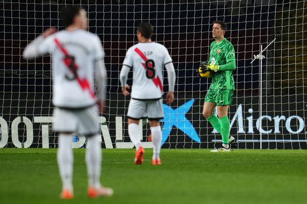 FC Barcelona, Barca Rayo Vallecano. La Liga EA Sports match. Date 24 Wojciech Szczesny of FC Barcelona during the La Liga EA Sports match between FC Barcelona and Rayo Vallecano played at Lluis Companys Stadium on February 17, 2025 in Barcelona, Spain. kpng Copyright: xBaguxBlancox xPRESSINPHOTOx PS_240217_1997
