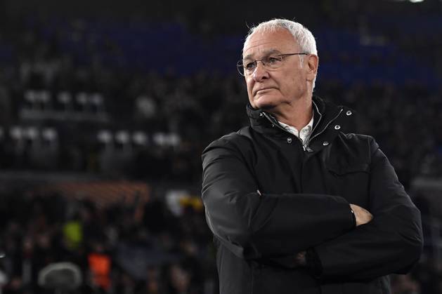 Claudio Ranieri, head coach of AS Roma, looks on during the Europa League football match between AS Roma and FC Porto at Olimpico stadium in Rome (Italy), February 20, 2025. andreaxstaccioli