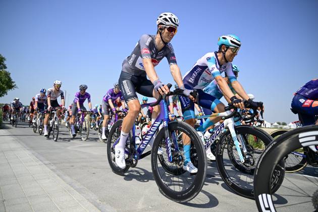 UAE Tour 2025 - Stage 6 ABU DHABI , UNITED ARAB EMIRATES - FEBRUARY 22 : Price-Pejtersen Johan (DEN) of Alpecin-Deceuninck during Stage 6 of the UAE Tour 2025 cycling race with start in Abu Dhabi Cycling Club and finish in Abu Dhabi Breakwater (165 km) on February 22, 2025 in Abu Dhabi , United Arab Emirates, 22 02 2025 Abu Dhabi United Arab Emirates  Copyright: xPeterxDexVoechtx