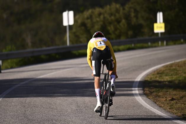 2025 Volta Algarve cycling race - Stage 5 MALHAO, PORTUGAL - FEBRUARY 23 : Christen Jan (SUI) of UAE Team Emirates during stage 5, an individual time trial, of the 51th edition of the Volta Algarve cycling race, with start in Salir and finish in Malhao on February 23, 2025 in Malhao, Portugal, 23 02 2025 ( Motordriver Kenny Verfaillie - Malhao Portugal  Copyright: xTomasxSiskx