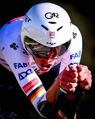 2025 Volta Algarve cycling race - Stage 5 MALHAO, PORTUGAL - FEBRUARY 23 : Politt Nils (GER) of UAE Team Emirates during stage 5, an individual time trial, of the 51th edition of the Volta Algarve cycling race, with start in Salir and finish in Malhao on February 23, 2025 in Malhao, Portugal, 23 02 2025 ( Motordriver Kenny Verfaillie -  Copyright: xTomasxSiskx