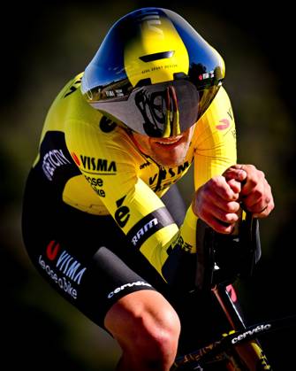 2025 Volta Algarve cycling race - Stage 5 MALHAO, PORTUGAL - FEBRUARY 23 : Benoot Tiesj (BEL) of Team Visma I Lease a Bike during stage 5, an individual time trial, of the 51th edition of the Volta Algarve cycling race, with start in Salir and finish in Malhao on February 23, 2025 in Malhao, Portugal, 23 02 2025 ( Motordriver Kenny Verfaillie -  Copyright: xTomasxSiskx