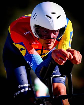 2025 Volta Algarve cycling race - Stage 5 MALHAO, PORTUGAL - FEBRUARY 23 : Stuyven Jasper (BEL) of Lidl-Trek during stage 5, an individual time trial, of the 51th edition of the Volta Algarve cycling race, with start in Salir and finish in Malhao on February 23, 2025 in Malhao, Portugal, 23 02 2025 ( Motordriver Kenny Verfaillie -  Copyright: xTomasxSiskx
