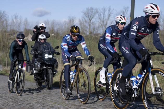 Flanders Classics opening weekend 2025 - training session 26 02 2025 GENT, BELGIUM - FEBRUARY 26 : Evenepoel Remco (BEL) of Soudal - Quick Step pictured during a training session ahead of the Flanders Classics opening weekend with Omloop Het Nieuwsblad and Kuurne Brussel Kuurne on February 26, 2025 in Gent, Belgium, 26 02 2025 Gent Belgium  Copyright: xJanxDexMeuleneirx