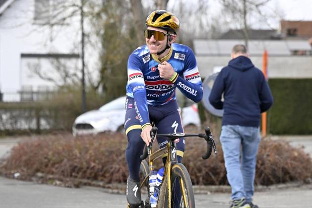 Flanders Classics opening weekend 2025 - training session 26 02 2025 GENT, BELGIUM - FEBRUARY 26 : Evenepoel Remco (BEL) of Soudal - Quick Step pictured during a during a training session ahead of the Flanders Classics opening weekend with Omloop Het Nieuwsblad and Kuurne Brussel Kuurne on February 26, 2025 in Gent, Belgium, 26 02 2025 Gent Belgium Copyright: xJanxDexMeuleneirx