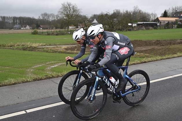 Flanders Classics opening weekend 2025 - training session 27 02 2025 GENT, BELGIUM - FEBRUARY 27 : Philipsen Jasper (BEL) of Alpecin-Deceuninck pictured during a training session ahead of the Flanders Classics opening weekend with Omloop Het Nieuwsblad and Kuurne Brussel Kuurne on February 27, 2025 in Gent, Belgium, 27 02 2025 Gent Belgium  Copyright: xJanxDexMeuleneirx