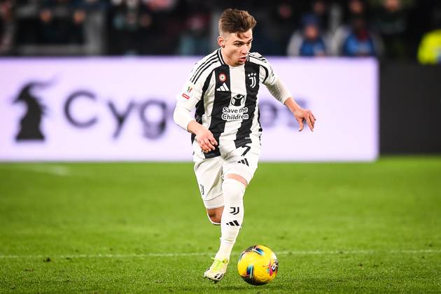 February 26, 2025, Turin, Italy, Italy: Francisco CONCEICAO of Juventus during the Italian Cup, Coppa Italia match between Juventus FC and Empoli FC at Allianz Stadium on February 26, 2025 in Turin, Italy. Turin Italy - ZUMAm308 20250226_zsp_m308_026 Copyright: xMatthieuxMirvillex