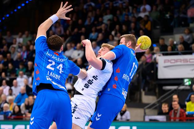 Handball, HBL, TVB 1898 Stuttgart - TBV Lemgo Lippe