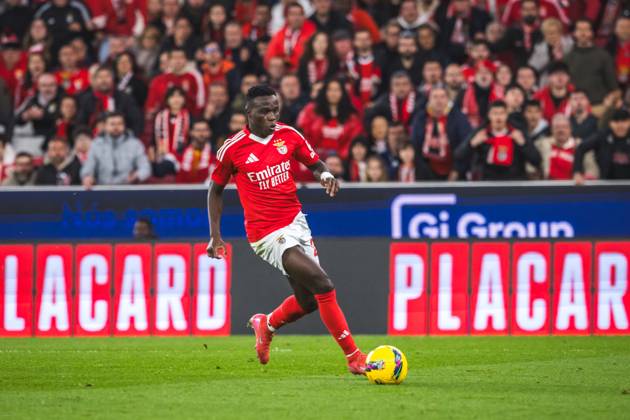 SL Benfica Vs SC Braga in Lisbon, Portugal - 26 Feb 2025 Armindo Tue, also known as Bruma of SL Benfica in action during the Portuguese Cup match between SL Benfica and SC Braga at Estadio da Luz. (Final score: SL Benfica 1 - 0 SC Braga) Lisbon Portugal Copyright: xHenriquexCasinhasx xSOPAxImagesx HCASINHAS_26022025_SLBENFICA_VS_SCBRAGA-029