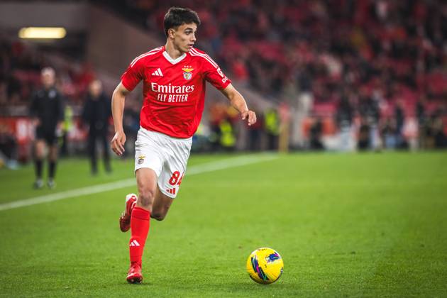 SL Benfica Vs SC Braga in Lisbon, Portugal - 26 Feb 2025 Joao Rego of SL Benfica in action during the Portuguese Cup match between SL Benfica and SC Braga at Estadio da Luz. (Final score: SL Benfica 1 - 0 SC Braga) Lisbon Portugal Copyright: xHenriquexCasinhasx xSOPAxImagesx HCASINHAS_26022025_SLBENFICA_VS_SCBRAGA-042