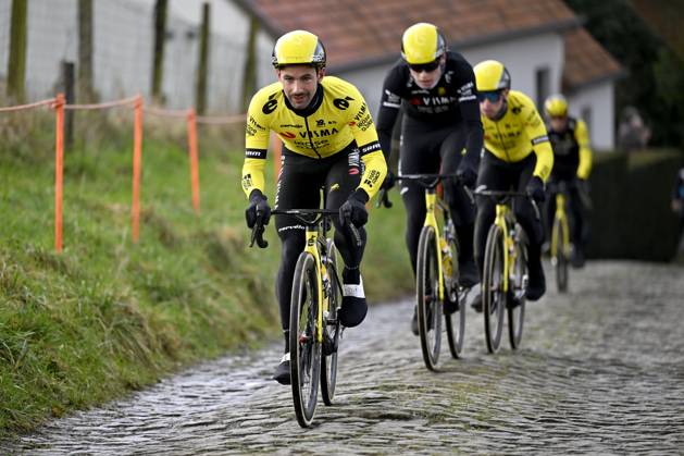 Flanders Classics opening weekend 2025 - training session 28 02 2025 GENT, BELGIUM - FEBRUARY 28 : Campenaerts Victor (BEL) of Team Visma - Lease a Bike pictured during a training session ahead of the Flanders Classics opening weekend with Omloop Het Nieuwsblad and Kuurne Brussel Kuurne on February 28, 2025 in Gent, Belgium, 28 02 2025 Gent Belgium Copyright: xNicoxVereeckenx