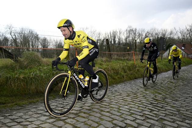 Flanders Classics opening weekend 2025 - training session 28 02 2025 GENT, BELGIUM - FEBRUARY 28 : Campenaerts Victor (BEL) of Team Visma - Lease a Bike pictured during a training session ahead of the Flanders Classics opening weekend with Omloop Het Nieuwsblad and Kuurne Brussel Kuurne on February 28, 2025 in Gent, Belgium, 28 02 2025 Gent Belgium Copyright: xNicoxVereeckenx