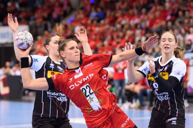 Handball, Women, DHB Cup Final4, HSG Blomberg-Lippe - HB Ludwigsburg
