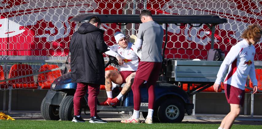RB Leipzig Training Bundesliga Leipzig, 04 03 2025, RBL Training Center, Fußball Bundesliga , RB LEIPZIG Training , Im Bild David Raum mi , 22, RB Leipzig , For editorial use only Only editorial use , Picture Point