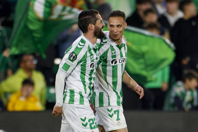 Real Betis Balompie v Vitoria SC - UEFA Conference League 2024 25 Round of 16 First Leg Francisco Roman Alarcon Isco of Real Betis celebrates a goal during the UEFA Conference League match between Real Betis and Vitoria Guimaraes SC at Benito Villamarin in Seville, Spain, on March 6, 2025. Seville Spain  Copyright: xDAXxImagesx originalFilename:daximages-realbeti250306_npsj0