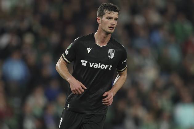 ESP: Real Betis-Vitoria Guimaraes. UEFA Conference League Tomas Handel of Vitoria Guimaraes SC during the UEFA Conference League, round of 16 match, between Real Betis and Vitoria Guimaraes played at Benito Villamarin Stadium on March 06, 2025 in Sevilla, Spain. kpng Copyright: xAntonioxPozox xPRESSINPHOTOx AP_250306_BET_VIT_193
