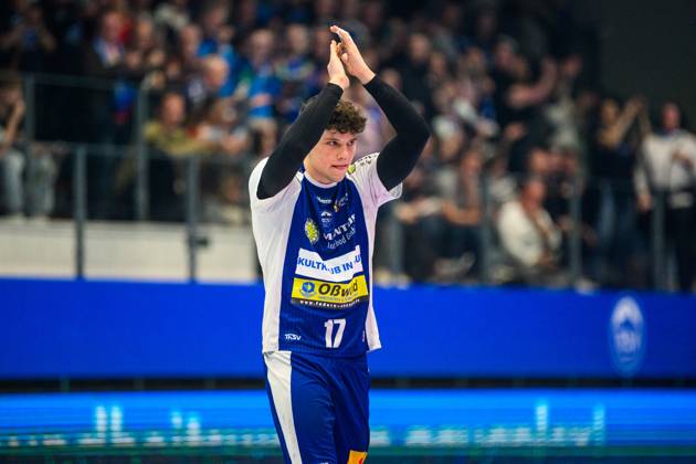 Marko Grgic Rueckraum Links, ThSV Eisenach, 17 GER, ThSV Eisenach vs SC Magdeburg, Handball, Daikin 1 Handballbundesliga, 22 Matchday, Season 2024 2025, 08 03 2025 GER, ThSV Eisenach vs SC Magdeburg, Handball, Daikin 1 Handballbundesliga, 22 Matchday, Season 2024 2025, 08 03 2025 Eisenach Copyright: xEibner-Pressefoto MartinxHerbstx EP_MHT
