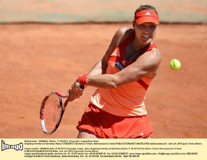 Tennis, WTA Turnier in Rom, Angelique Kerber besiegt Julia Goerges