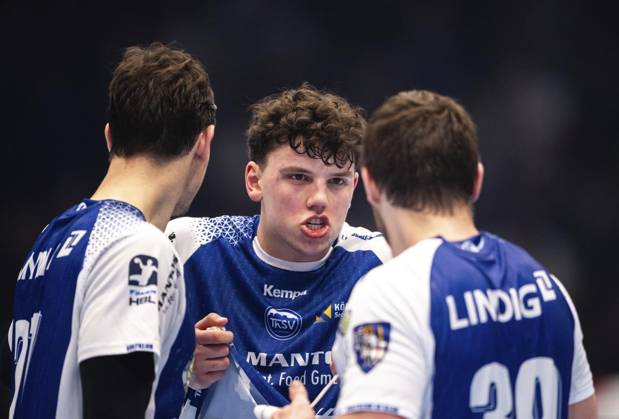 DAIKIN HBL HANDBALL MEN 1 BL 22 GAME DAY THSV EISENACH SC MAGDEBURG FOR EDITORIAL PURPOSES ONLY p 08 03 2025 Eisenach DAIKIN HBL Handball 1 Bundesliga Herren Saison 2024 2025 22 Spieltag Werner Assmann Halle ThSV Eisenach SC Magdeburg im Foto Marko Grgic 17 ThSV Eisenach , Philipp Meyer 27 ThSV Eisenach , Malte Donker 39 ThSV Eisenach Germany Thuringia Eisenach Copyright SaschaxFromm Copyright: SaschaxFromm doc7zopxm1n3hvwbh3teok ,EDITORIAL USE ONLY Copyright: SaschaxFromm