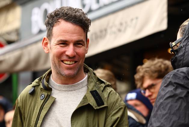 Former cyclist, British Mark Cavendish pictured at the start of stage two of the 83th edition of the Paris-Nice cycling race, from Montesson to Bellegarde (183,9 km) in France, Monday 10 March 2025. DAVIDxPINTENS  x114605282x