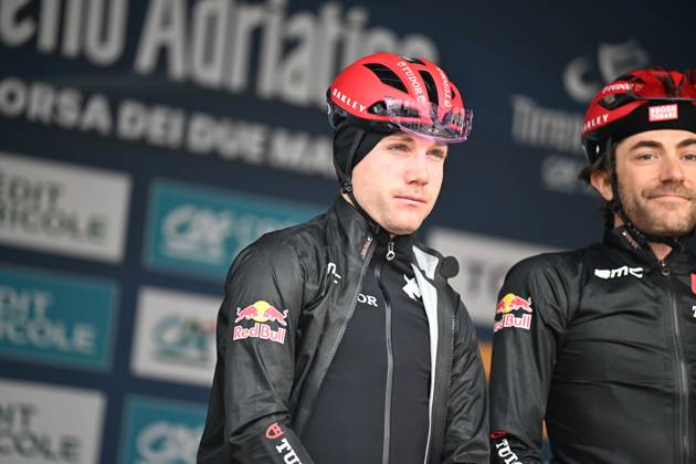 13-03-2025 Tirreno - Adriatico; Tappa 04 Norcia - Trasacco; 2025, Tudor; Hirschi, Marc; Norcia; 