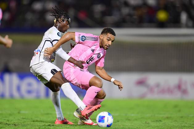 RECORD DATE NOT STATED Concacaf Champions Cup 2025 Cavalier vs Inter Miami Yannick Bright of Inter Miami during the round of 16 second leg match between Cavalier and Inter Miami as part of the CONCACAF Champions Cup 2025, at National Stadium on March 13, 2025 in Kingston, Jamaica. KINGSTON JAMAICA JAMAICA  Copyright: xAdrianxMaciasx 20250313205549_CCC_2025_R16_CAV_MIA_BRIGHT58