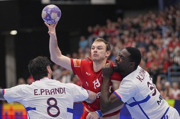 Handball, EHF Euro Cup, Denmark - France