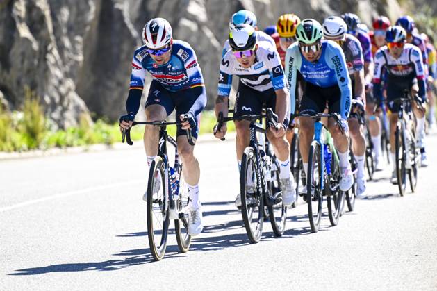 Paris - Nice 2025 - stage 8 iNICE, FRANCE - MARCH 16 : Schachmann Maximilian (GER) of Soudal Quick-Step in action during stage 8 and final stage of the 83th edition of the Paris - Nice cycling race, a stage of 119,9km with start and finish in Nice on March 16, 2025 in Nice, France, 16 03 2025 ( Motordriver Kenny Verfaillie - Nice France  Copyright: xNicoxVereeckenx